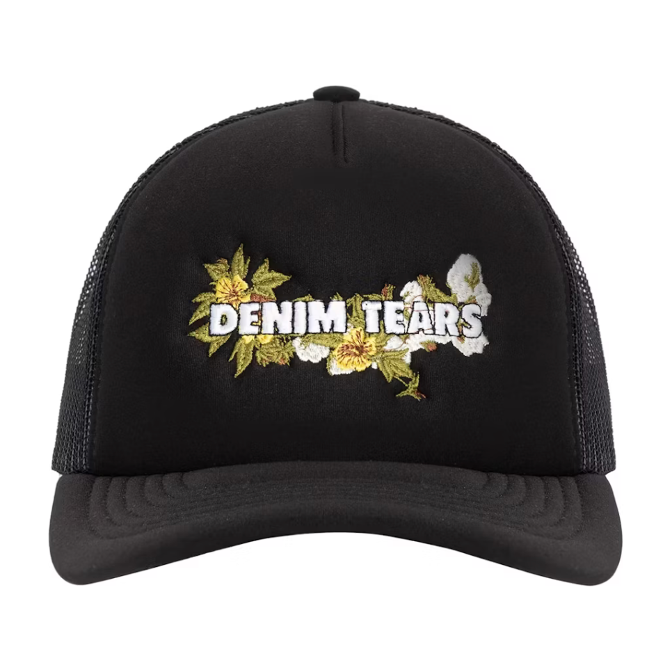 Denim Tears Logo Trucker Hat