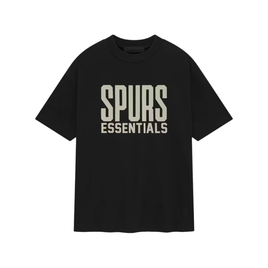 Fear of God Essentials NBA Spurs Tee Black