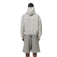 Fear of God Essentials  Classic Fleece Hoodie Timber