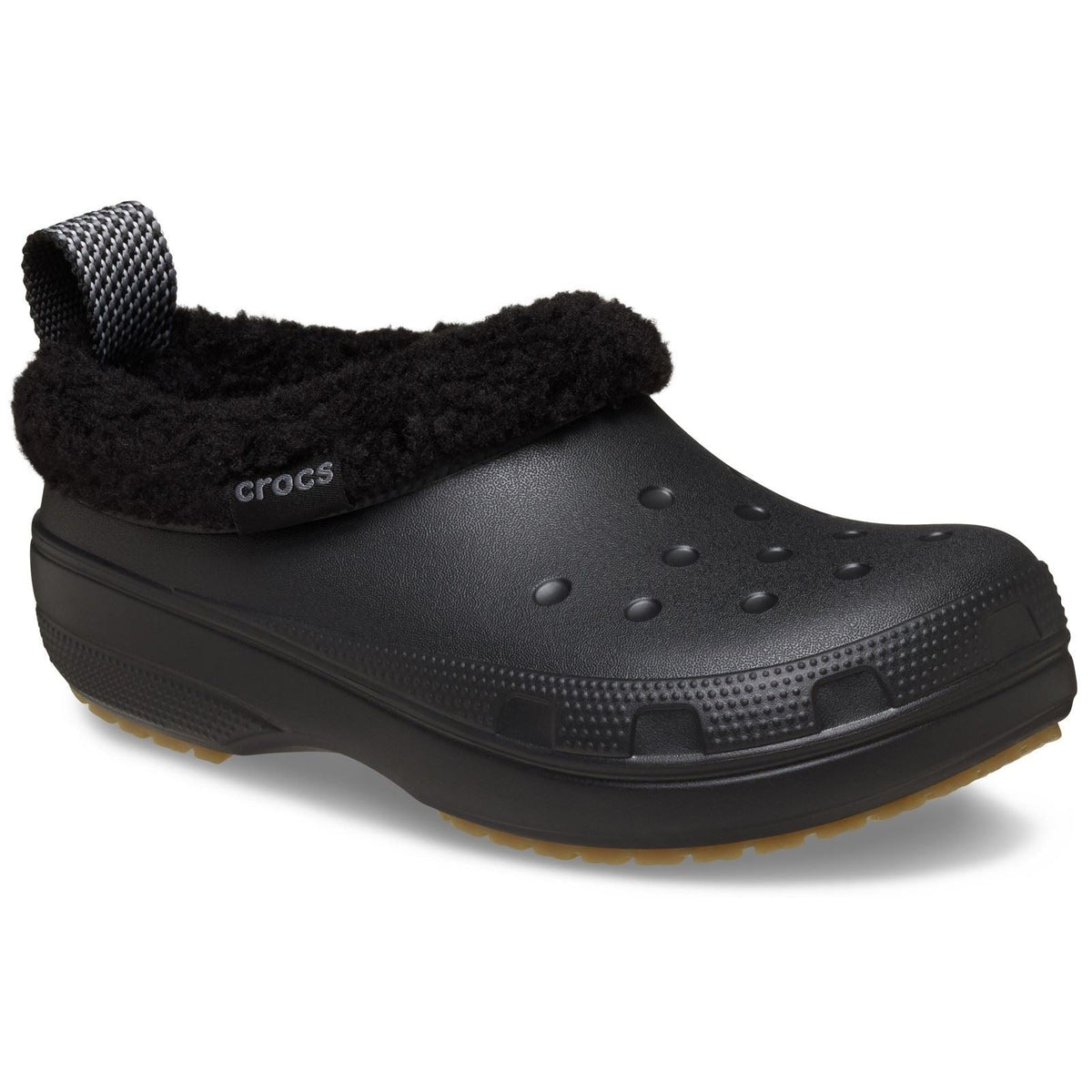 Crocs Classic Lined Shorty Thermoplastic Black Clogs