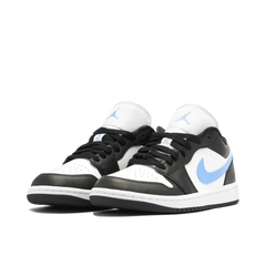 Jordan 1 Low Black University Blue White (W)