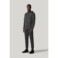 Castore Flex Full Zip Men's Grey Hooded Sweatshirt