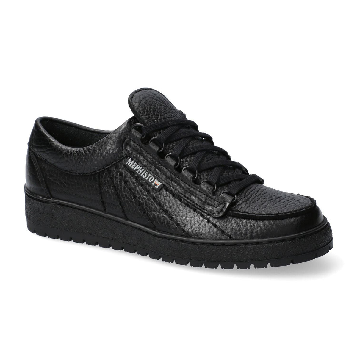 Mephisto Rainbow Mamouth 714 Leather Men's Black Shoes