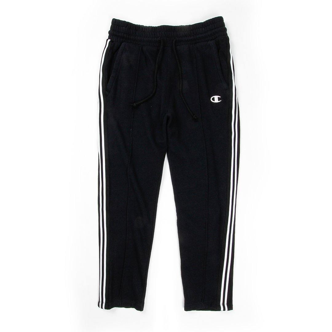 Champion Vintage Dye Fleece Slim Pant Black Women ML455-549983-003