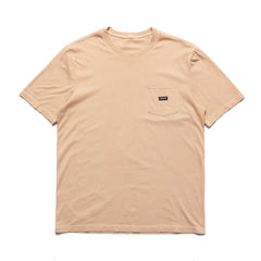Chrystie NYC Small OG Logo Patch Pocket Washed Orange SMOGPTCHTEE-ORA