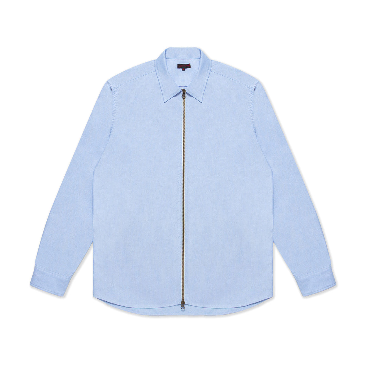 CLOT Men Zip Shirt Blue