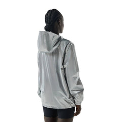Hunter Hunter Packable Unisex Adults Silver Rain Jacket