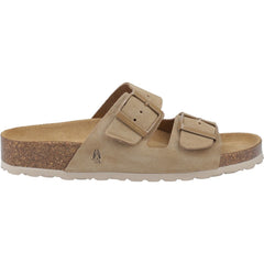 Hush Puppies Brixley Mule Suede Women's Taupe Standard Sandals