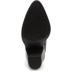 Rocket Dog Feather Synthetic Women's Black Heeled Ankle Boots