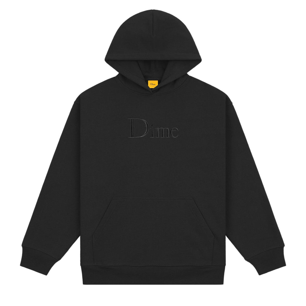Dime Men Classic Big Logo Hoodie Black