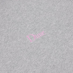 Dime Men Classic Small Logo Crewneck Heather Gray