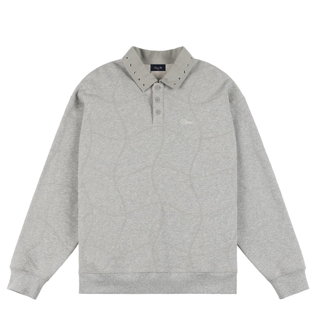 Dime Men Wave Rugby Heather Gray