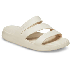 Crocs Getaway Strappy Synthetic Women's Stucco Sandals