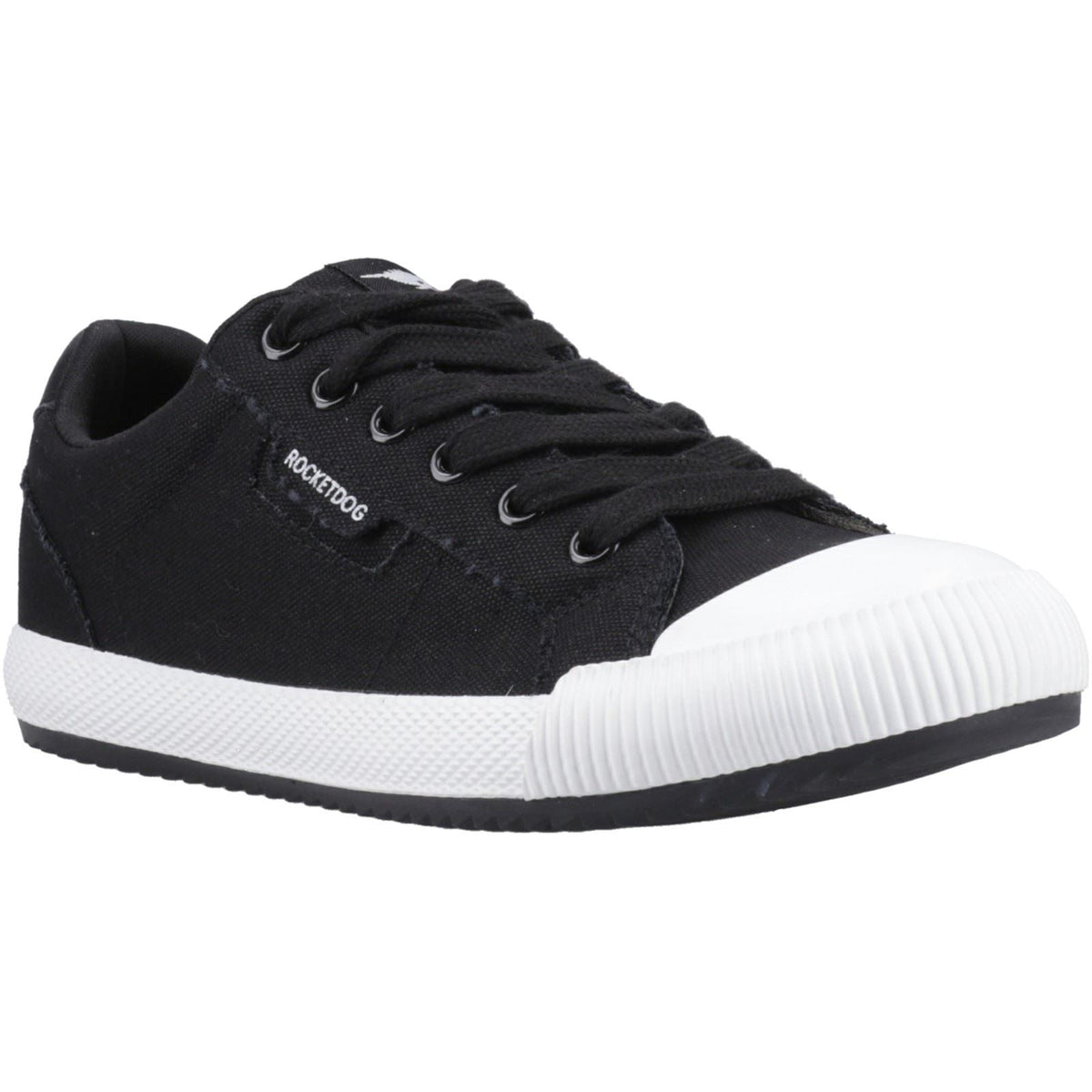 Rocket Dog Cheery Low Cotton Women's Black Trainers