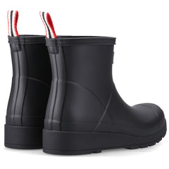 Hunter Womens Matt Black Original Play Short Wellington Boots