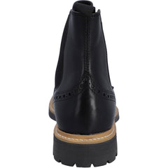 Hunter Mens Black Cawdor Brogue Dealer  Boots