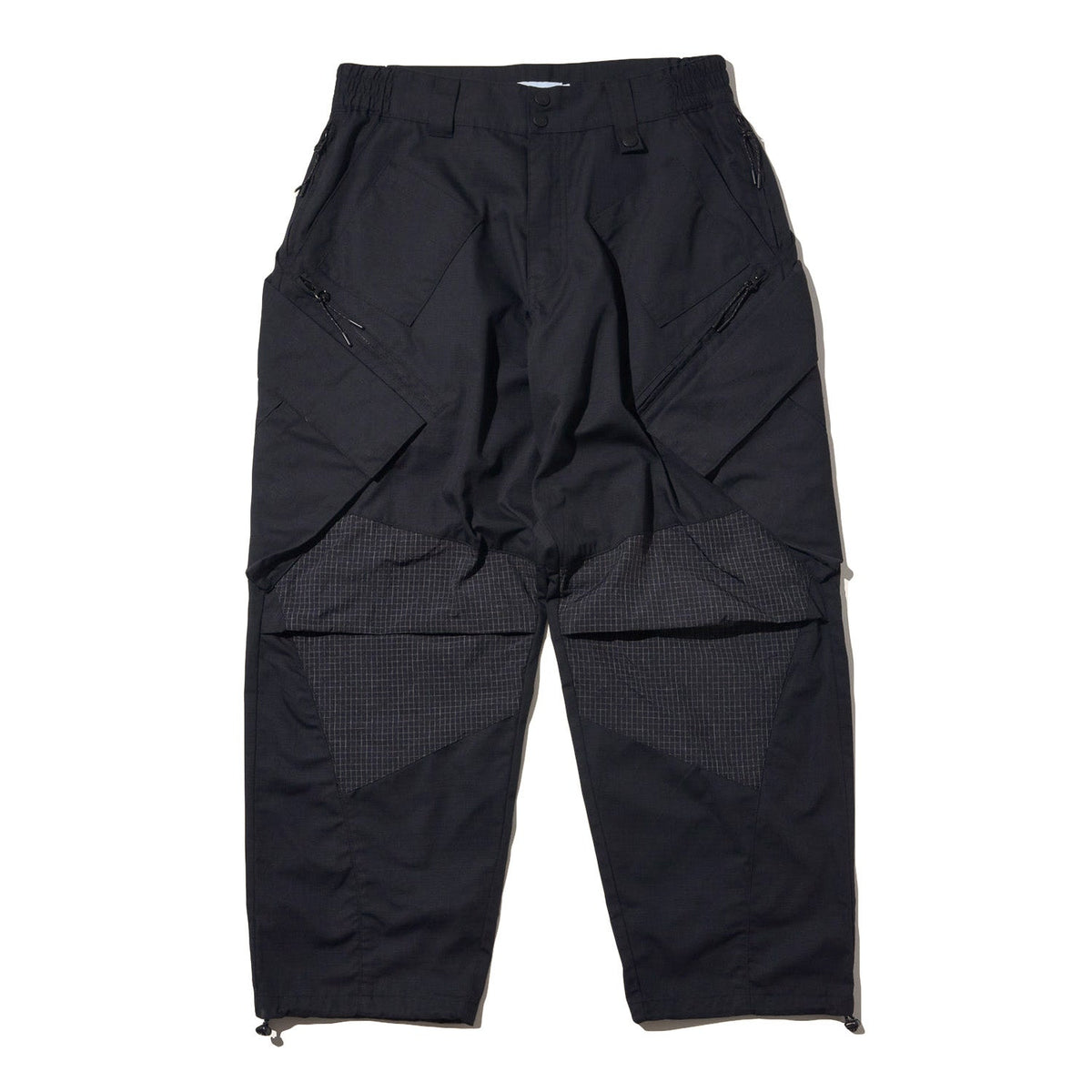 LAKH Big Pocket in pockets Cargo Pants Black