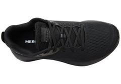Merrell Morphlite Mens Comfortable Lace Up Running Shoes Black